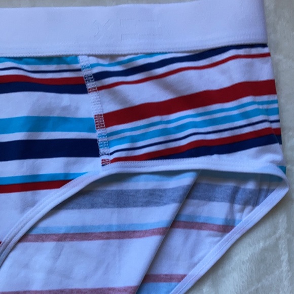 TOMBOY X Woman’s Iconic Briefs - Racer Stripes. - Picture 3 of 7